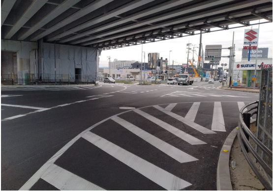国道9号西院地区他舗装修繕工事