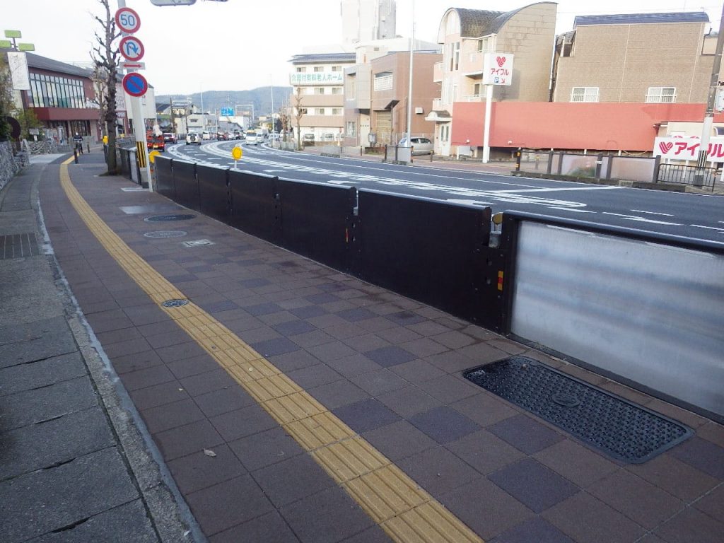 国道１号山科音羽南地区電線共同溝工事